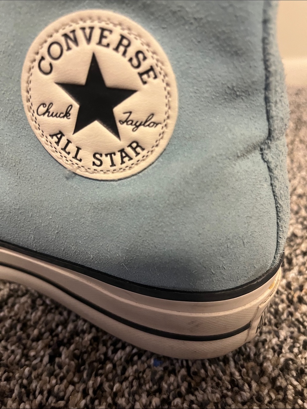 Blue Platform Converse - Picture 6 of 9